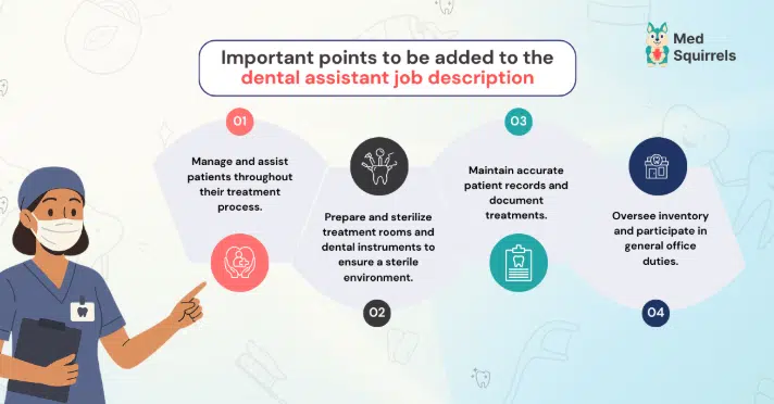 Dental assistant job description