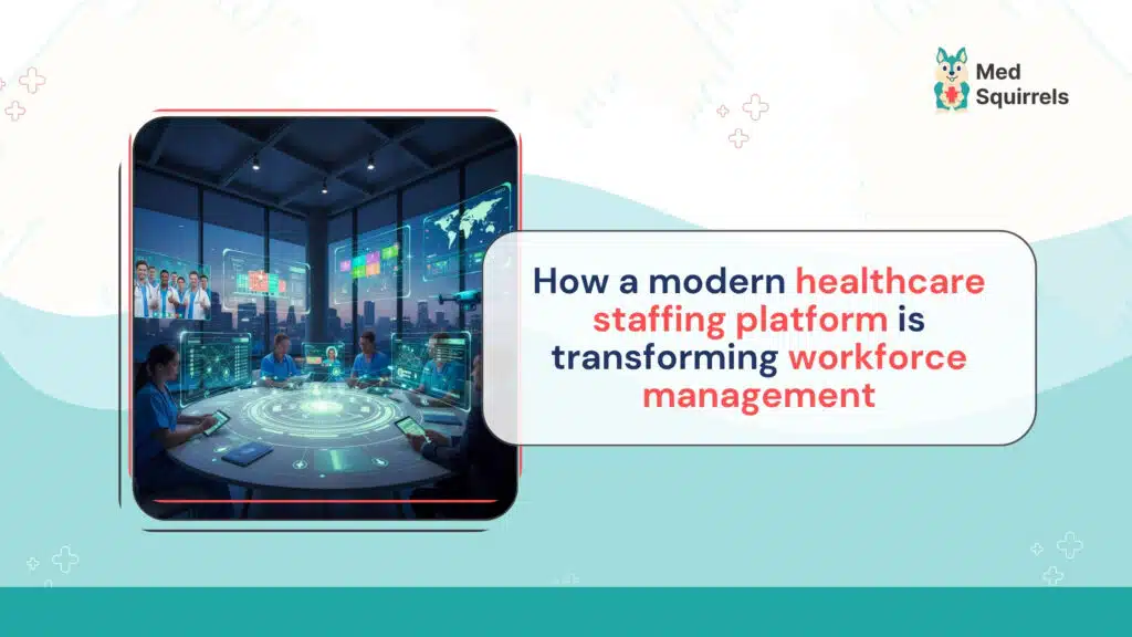 Healthcare staffing platform transforming workforce management through automated scheduling and faster clinician placement
