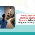 NP staffing platform vs agency with medsquirrels