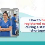 Registered nurse staffing shortage